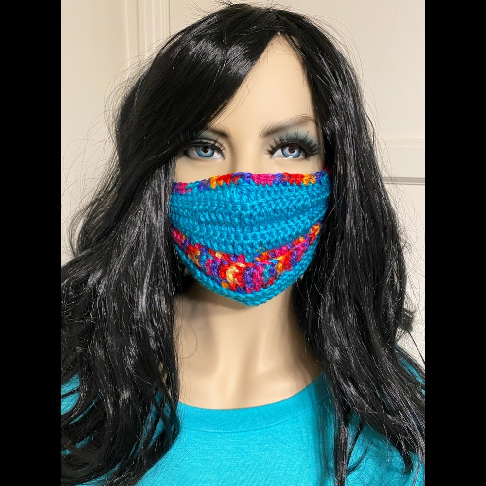 Hand-knitted Face Mask